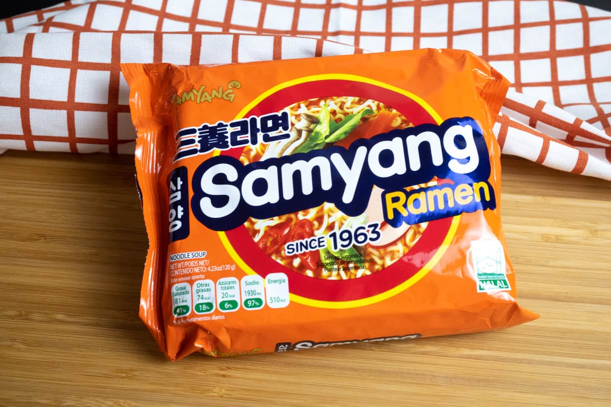 Samyang Original Ramyeon (삼양 라면) Annyeong India