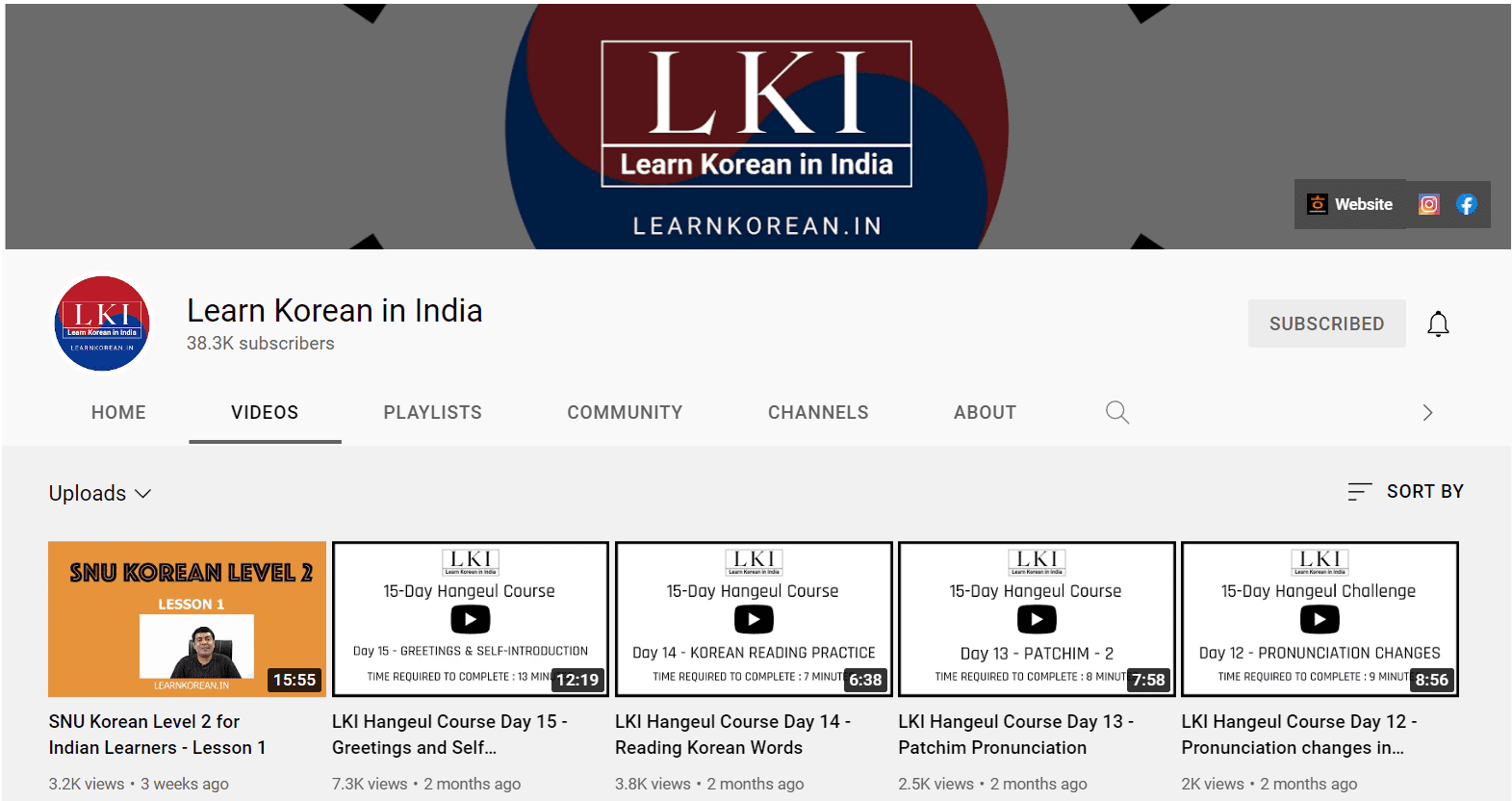 Learn Korean In India