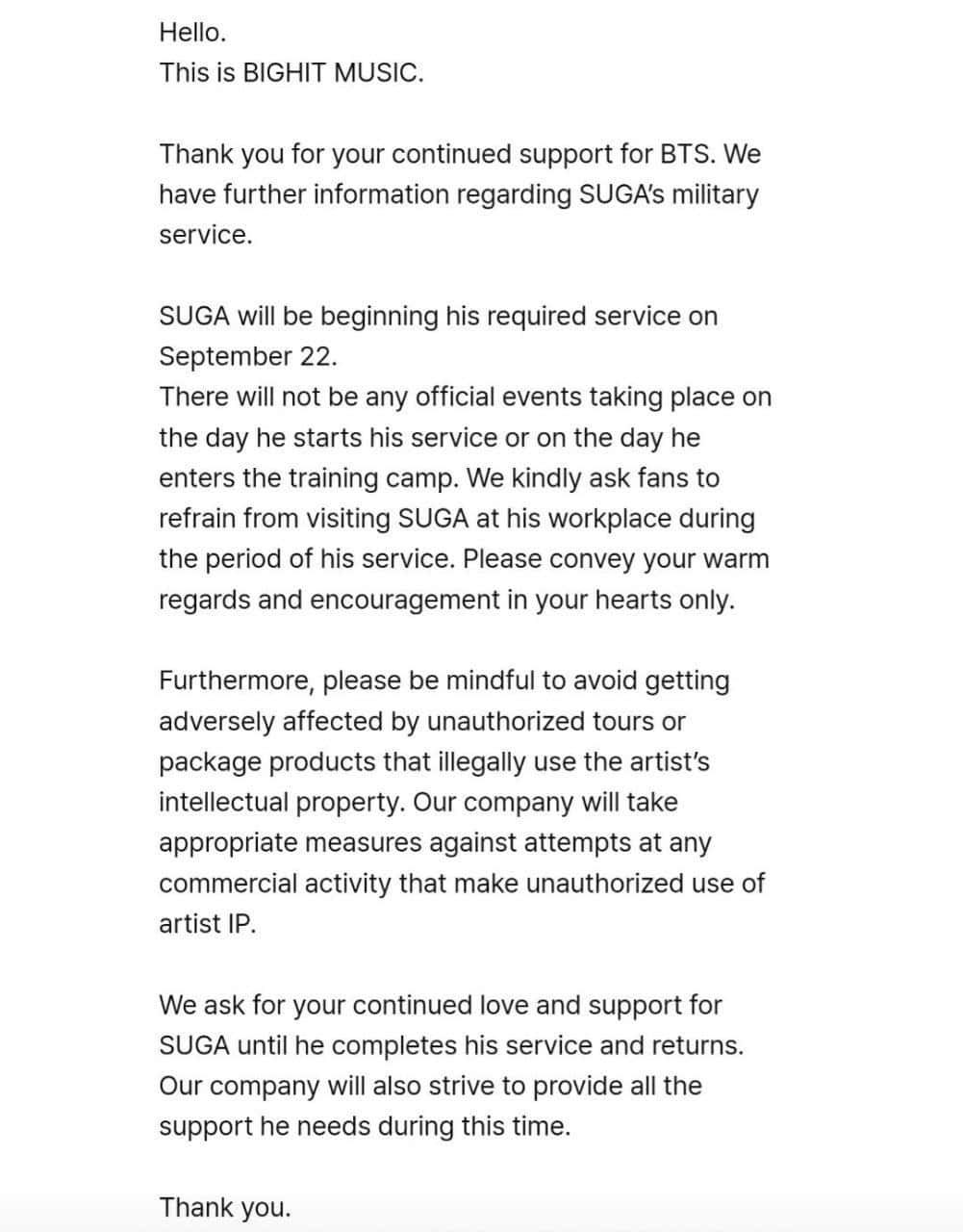 suga