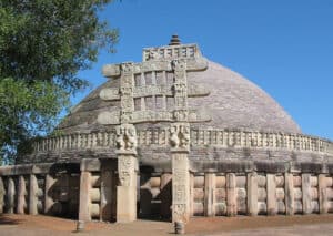 Buddist Monuments At Sanchi