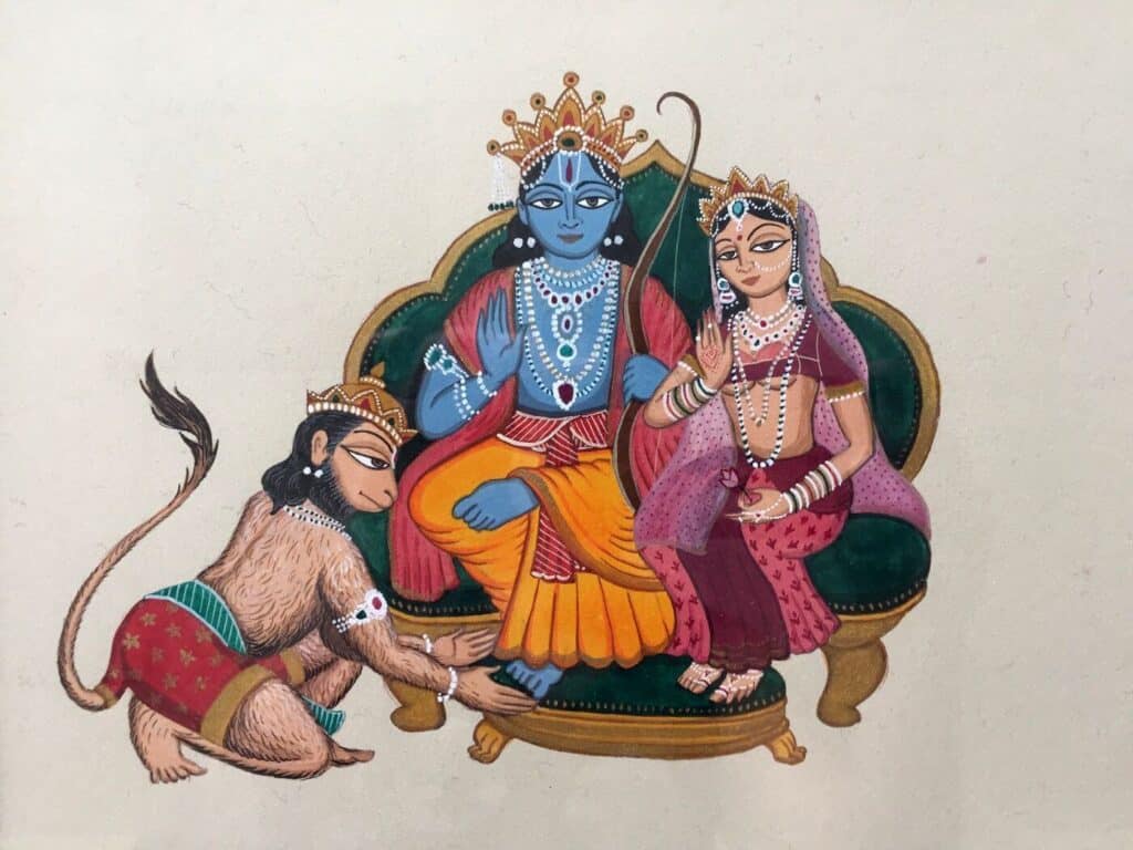 Epic tale of Ramayana 