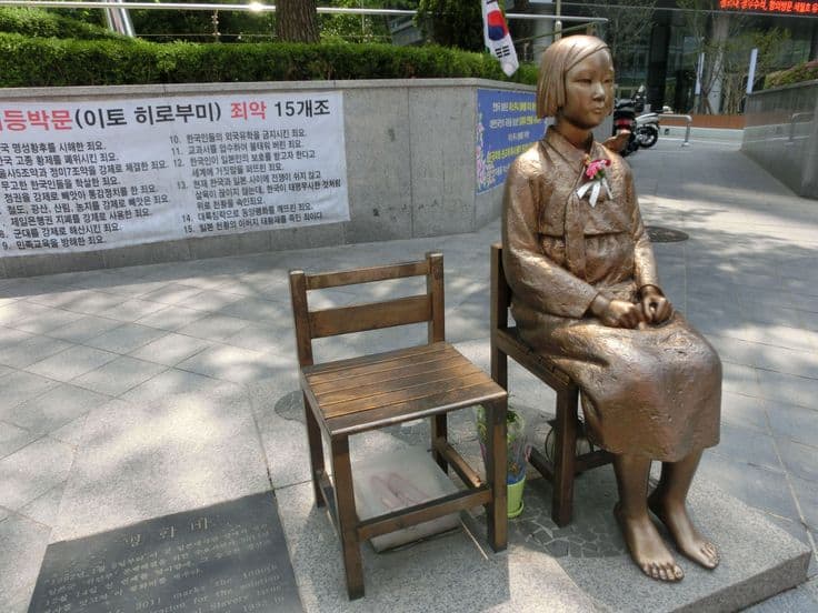 korean woman protest