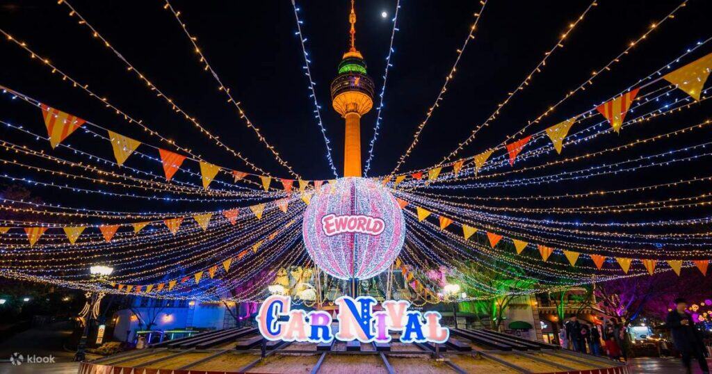 Daegu – E-World & 83 Tower Winter Festival