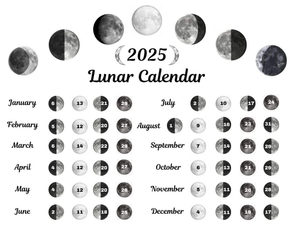 Lunar calendar
